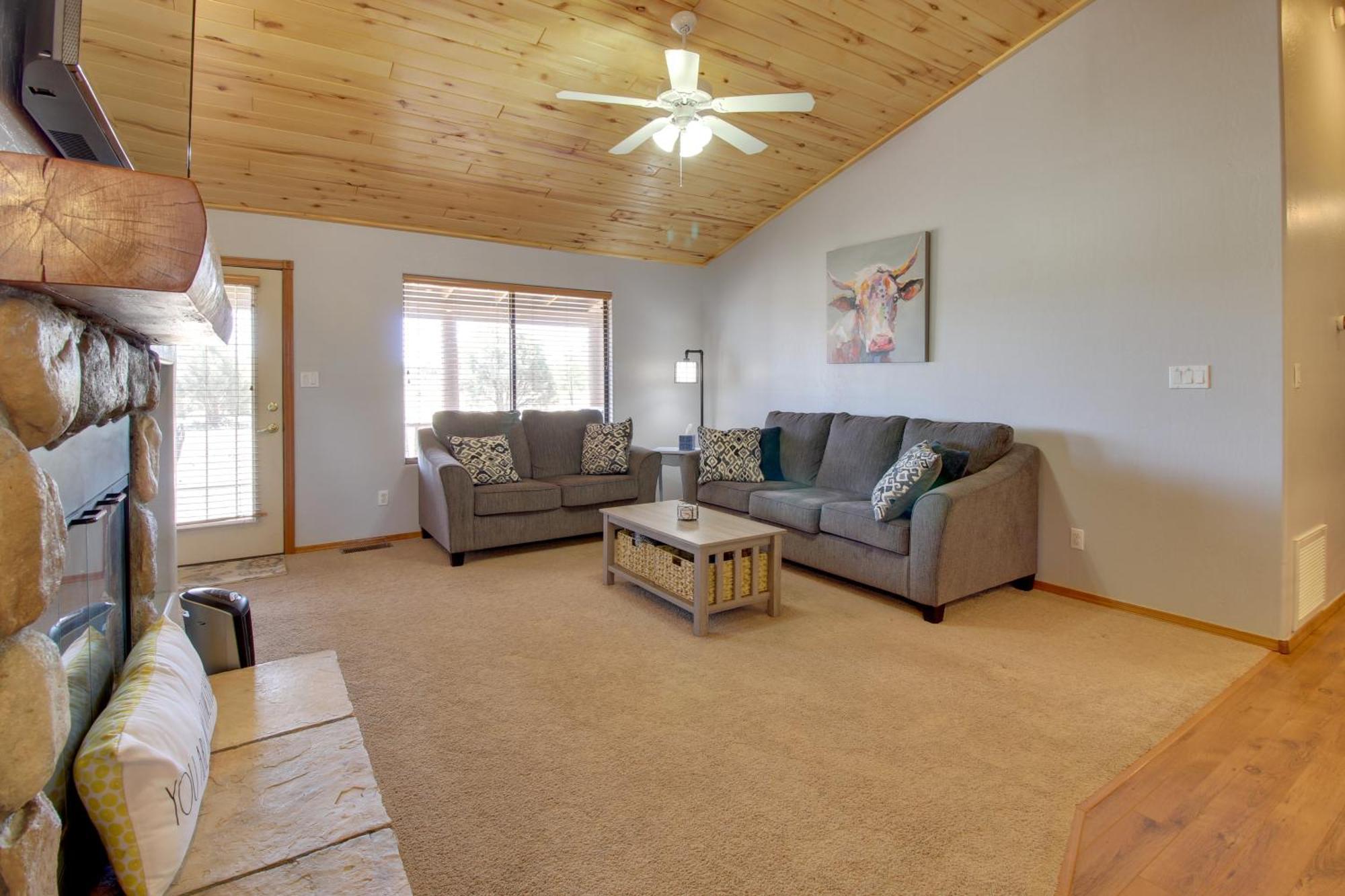 Overgaard Cabin Near Sitgreaves National Forest! Buitenkant foto