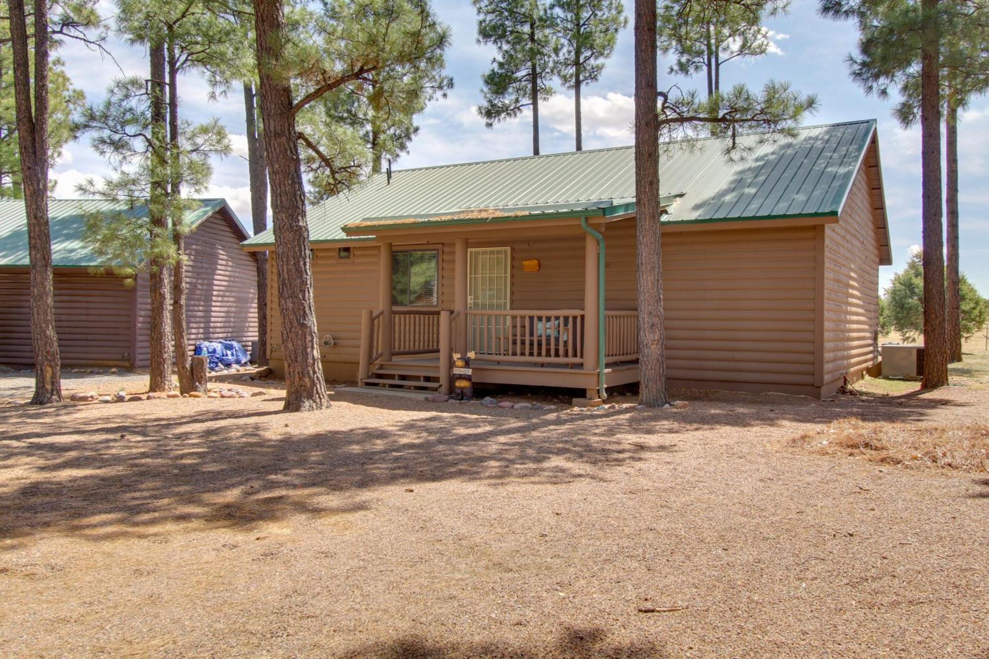 Overgaard Cabin Near Sitgreaves National Forest! Buitenkant foto
